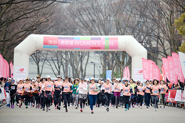 渋谷・表参道 WOMEN’S RUN大会コンセプト