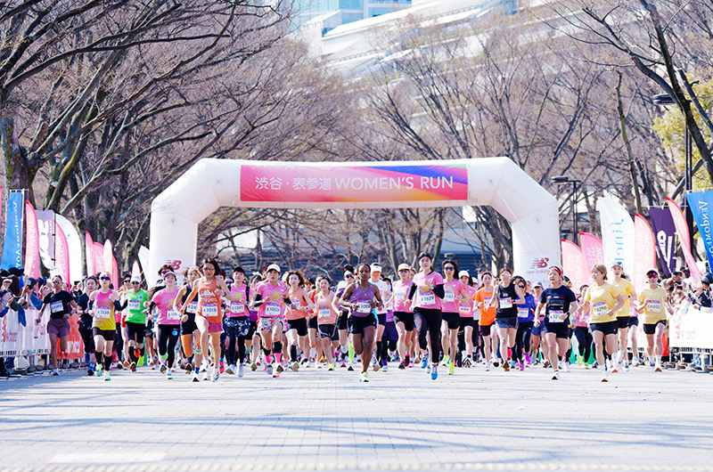 渋谷・表参道 WOMEN’S RUN大会コンセプト